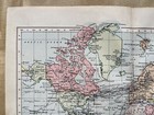 Antique Map Of The World On Mercator s Projection Circa 1880