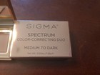 2 X Sigma Beauty Ccd02 - Spectrum Color-correcting Duo Medium To Dark - Nib 2 Pc