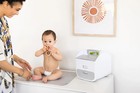 Ubbi 10132-a Portable Diaper Changing Station Caddy Organizer Mat Gray
