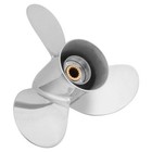13 1 4 X 17 Stainless Steel Outboard Propeller Fit Yamaha 50-130hp 15 Spline rh