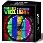 Led Bike Wheel Lights 2-tire Pack Usb Rechargeable Bike Lights With Color-chang