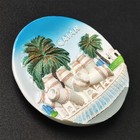 The State Of Qatar Fridge Magnet Refrigerator Sticker Home Resin Souvenir