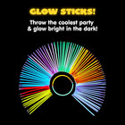 144 Pcs 8  Glowsticks  Halloween Supplies Pack  Bracelets Necklaces  Glow In The