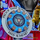 Official Marvel 15w Magnetic Wireless Charger Iron Man Arc Reactor Ornament Gift