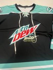 Mountain Dew Baja Blast Teal Hockey Adult 2xl Jersey