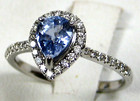 Blue Sapphire Ring 14k White Gold Diamond Natural Made In The Usa 20yrs On Ebay