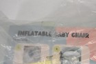 Inflatable Baby Chair Teal Mint W Vinyl Plastic Repair Kit For Sitting Up Canopy