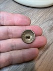 Pre Civil War Silver Plated Infantry Officer 1-piece Coat Button