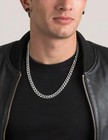 Solid 925 Sterling Silver 10mm Cuban Link Curb Chain Necklace For Men Women 9   