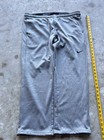Early 2000s Vintage Y2k Cool Grey Nike Baggy Wide Leg Sweat Pants   Medium