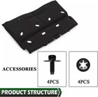 Truck Front Engine Ml3z-7222-d Shield Guard Under Cover For Ford F-150 2018-2024