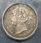 Canada 1862 20 Cents New Brunswick Silver Coin