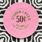 Silver Star 50c  0 50 Las Vegas  Nevada Poker Gaming Casino Chip B45