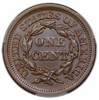 1854 Braided Hair Large Cent  N-9  Pcgs Ms64bn Cac  Ex Twin Leaf