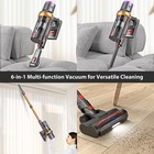 35kpa Cordless Vacuum Cleaner Stick Vacuums Lightweight Anti-tangle Brush Home