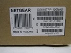 Netgear Gs510tpp-100nas Prosafe 8-port Gigabit Poe  Smart Switch W  2 Sfp Ports