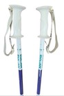 Vintage Reflex Sierra Ski Poles 50    127cm White Retro 80s 90s Alpine Lodge Decor