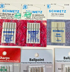 Schmetz  Klasse  Madeira  Sullivans Groz-beckert Sewing Machine Needles Lot 9