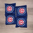 Preowned Cornhole Bag  Chicago Cubs  Lot Of 4  Blue