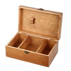 Wooden Sewing Box Sewing Box Basket Empty Box Diy Portable Accessories For