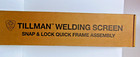 Tillman 6  X 8  Vinyl Welding Clear Curtain   Portable Screen Frame 6031068