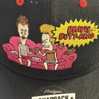 Beavis And Butt-head Headgear Classics Snapback Hat Black Mtv 1993 Nostalgia Co 
