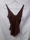 Victoria s Secret Deep V-neck Shaping Bodysuit In Brown