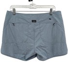 Pelagic Oceanflex Fishing Shorts Womens 10 Blue Repreve Recycled Stretch Pockets