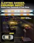 42inch 206 Led Rooftop Emergency Strobe Light Bar Flashing Safety Amber white