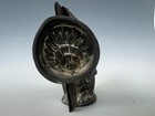 Unusual 3 Piece Antique Turkey Mold With Clamps
