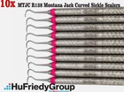 Lot Of 10 Hu-friedy Mtjc R138 Montana Jack Curved Sickle Scalers Stainless Steel