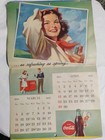 Vintage Original 1945 Coca-cola Teen-age Pin-up Girls Calendar