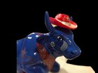 Cow Parade Figurines  Nos With Box And Coa Even Cow Girls Get The Blues 9180