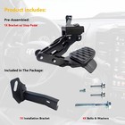Llnseauto Rear Bed Step Retractable Bumper Tailgate Step 2019 2020 2021 2022