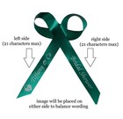 Personalized Ribbon Bow Wedding Favor Baby Shower Birthday Bridal 25 Quinceanera