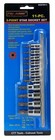 11pc 5-point Security Star Bit Socket Set Torx Star Tamper Proof Bits W  Holder