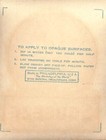 Squeeze National Decalcomania Water Slide Off Decal C1940 s-50 s 2 3 4  X 3 1 2 
