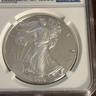 2019-s Silver Proof American Eagle 1 Oz  Ngc Pf70 Ultra Cameo No Spots