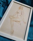 Beautiful Woman Varga girl Alberto Bargas Vintage Pinup