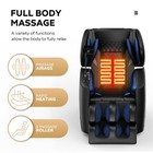 Zero Gravity Full Body Massage Chair Recliner With Air Pressure   Heat