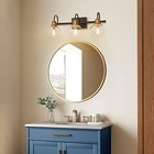  Bathroom Light Fixtures  Vanity Lights With Oil Rubbed Bronze Finish  Antique 