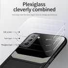 For Samsung S23 S24 Ultra S22 S24 Fe Luxury Leather Hybrid Rubber Case Cover