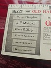 Vintage Advertising Ink Blotter Leinbach   Company Lancaster Pa Cashs Woven Name