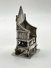 Antique Edwardian Hallmarked Sterling Silver Miniature Coronation Throne  1901