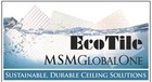 Waterproof Pvc Ceiling Tiles - Ecotile Staccato 2  X 4  White Carton Of 10 Tiles