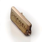 Authentic Vintage Chanel Rue Cambon Plaque Brooch Pin Pendant Charm Rare