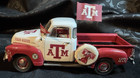 Texas A m Aggies University Danbury Mint Model Chevy Pickup Truck Diecast Car