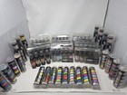 Lot Of 40 Set Lindy s Gang Embossing Powder And Magicals  Mist And Squirts Mica 