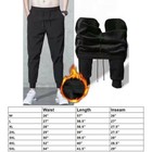 Men Track Pant Warm Sweatpants Active Sport Pocket Casual Joggers Fleece Lined