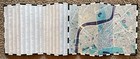 Vintage Streetwise London Centre City Map - 1995 Laminated 7 Panel Guide Map